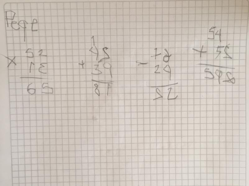 Letras y Números Invertidos, Inadecuado manejo del Espacio en hoja y Desastre en la Organización